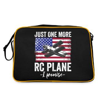 RC Avion modéliste Modélisme Avion - Sac Retro - noir/or - Dos