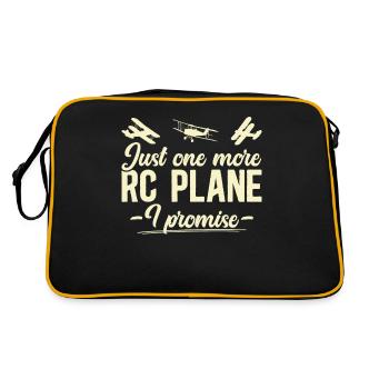 RC Avion modéliste Modélisme Avion - Sac Retro - noir/or - Dos