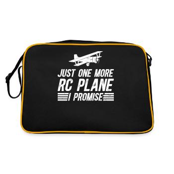 RC Avion modéliste Modélisme Avion - Sac Retro - noir/or - Dos