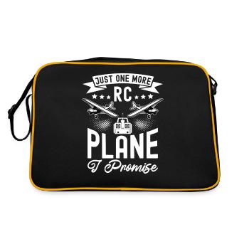 RC Avion modéliste Modélisme Avion - Sac Retro - noir/or - Dos
