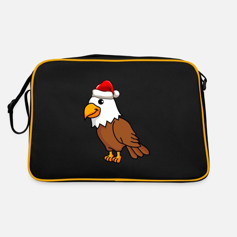 Adler Comic Weihnachten Retro Tasche