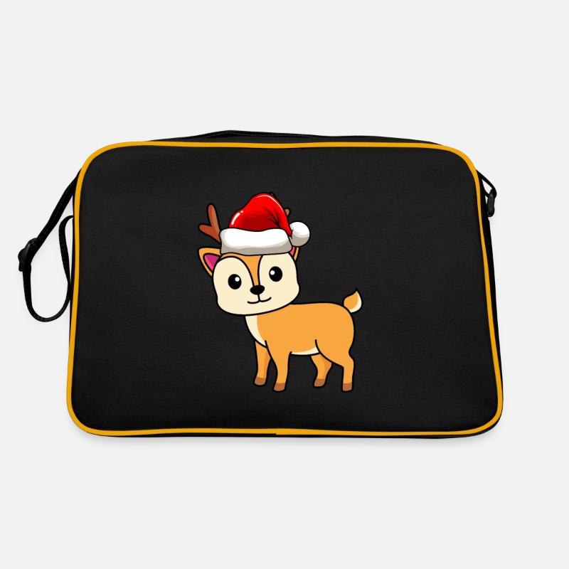 Hirsch Comic Noël Sac Retro