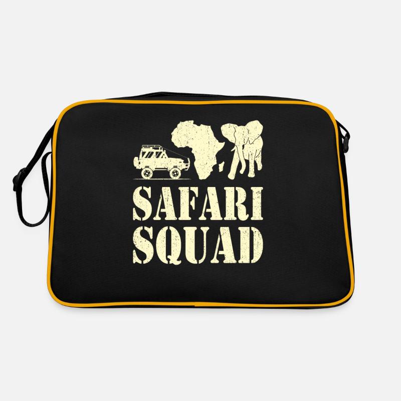Safari Squad - African Safari Adventures Retro Tasche