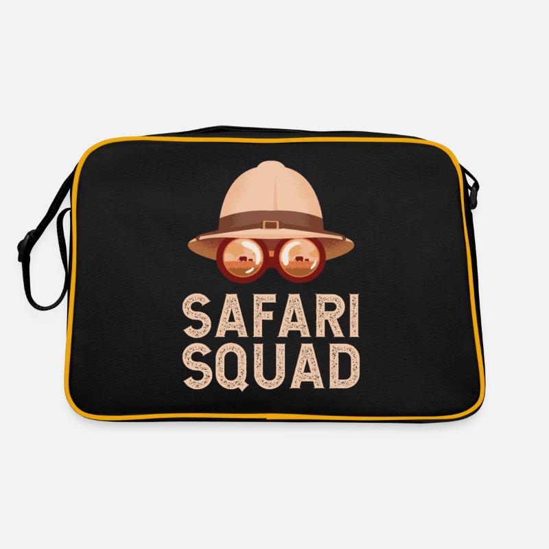 Safari Squad - African Safari Adventures Retro Tasche