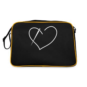 Couturière Couturière - Sac Retro - noir/or - Dos