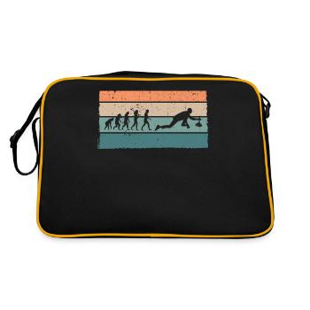 Curling Curling - Retro Bag - black/gold - Back