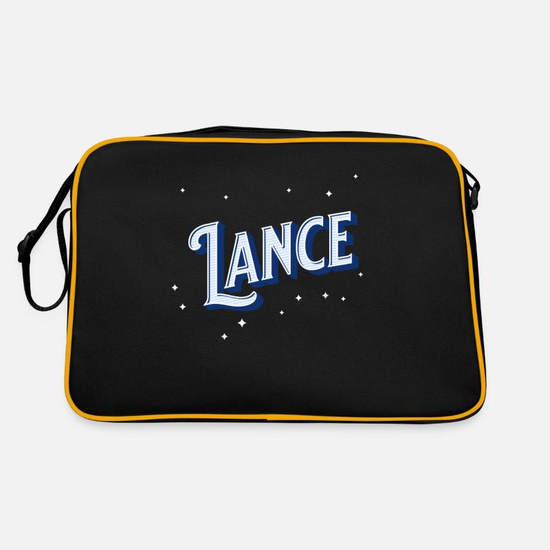 Lance name personalized Retro Bag