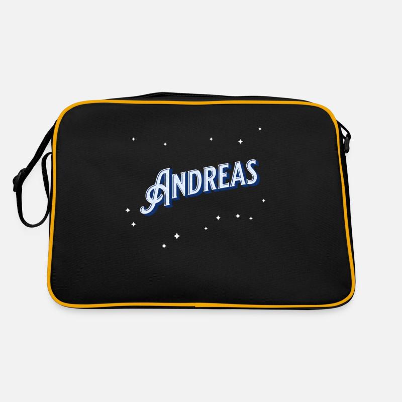 Andrea's name personalized Retro Bag