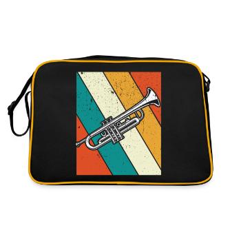 Trompettiste trompettiste Trompettiste - Sac Retro - noir/or - Dos