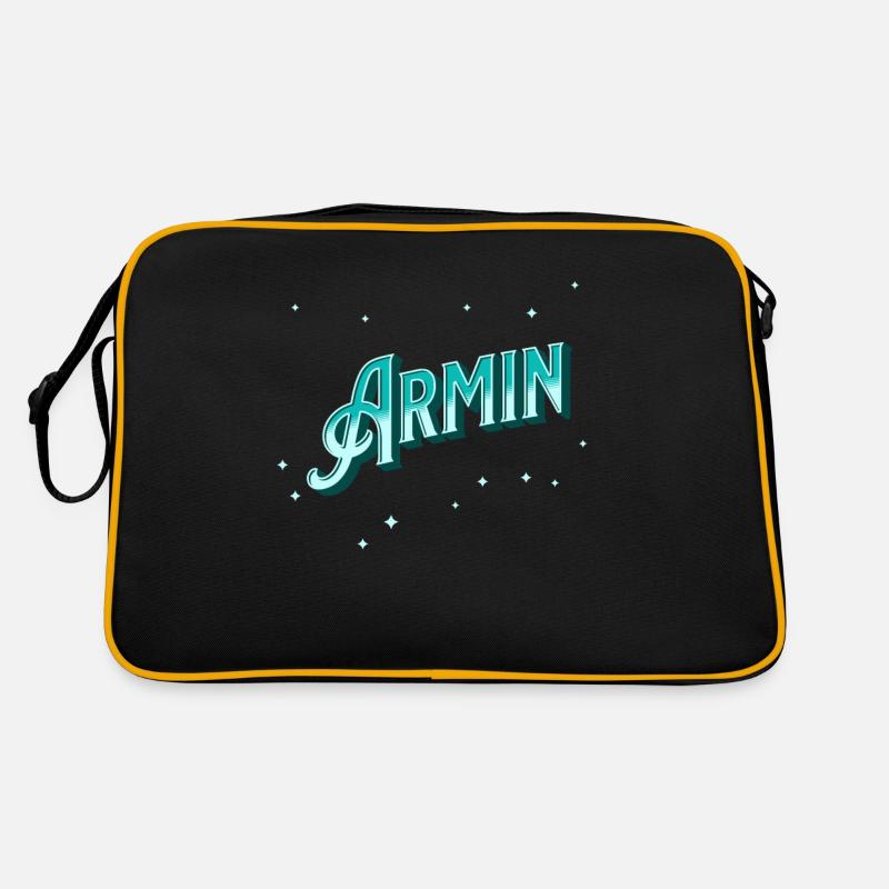 Armin's name personalized Retro Bag