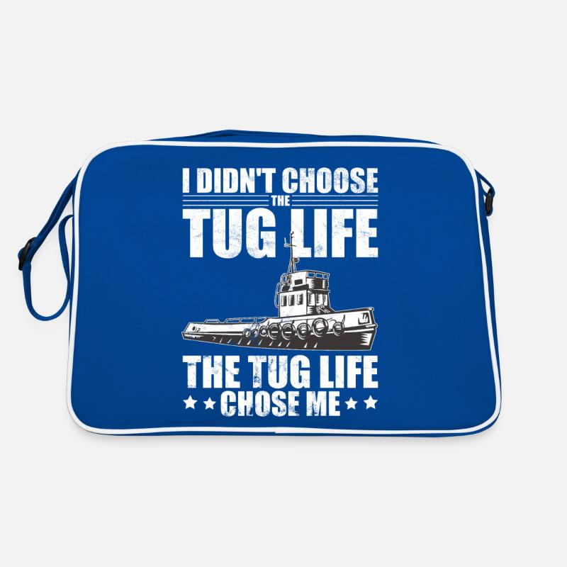 Schlepper Schleppboot Tug Life Retro Tasche