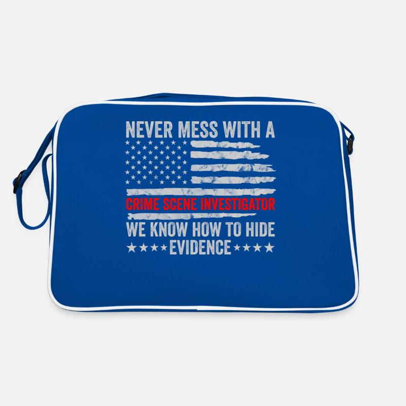Forensic Technician Crime Scene Investigator Forensic Sentence Retro Bag