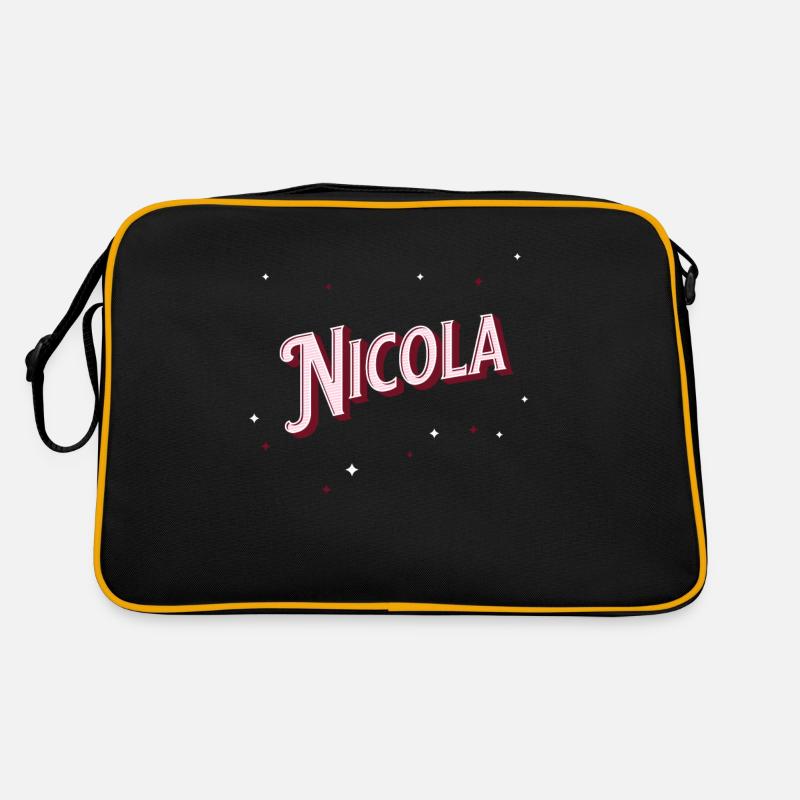 Nicola name personalized Retro Bag