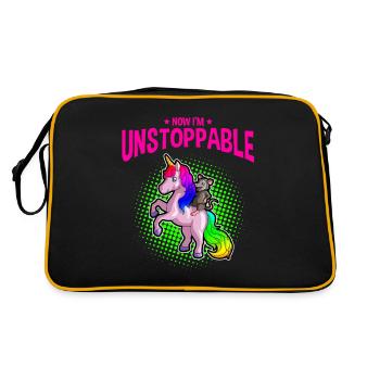 Conception d’opossum pour les amateurs d’opossum et d’opossum - Sac Retro - noir/or - Dos