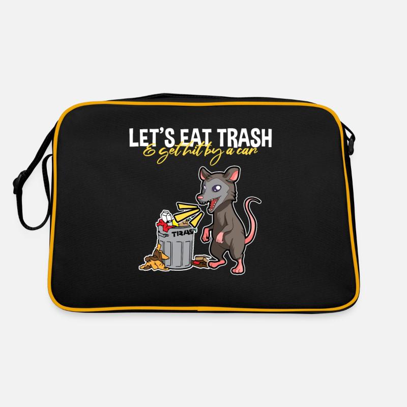 Possum design for opossum lovers and possum Retro Bag