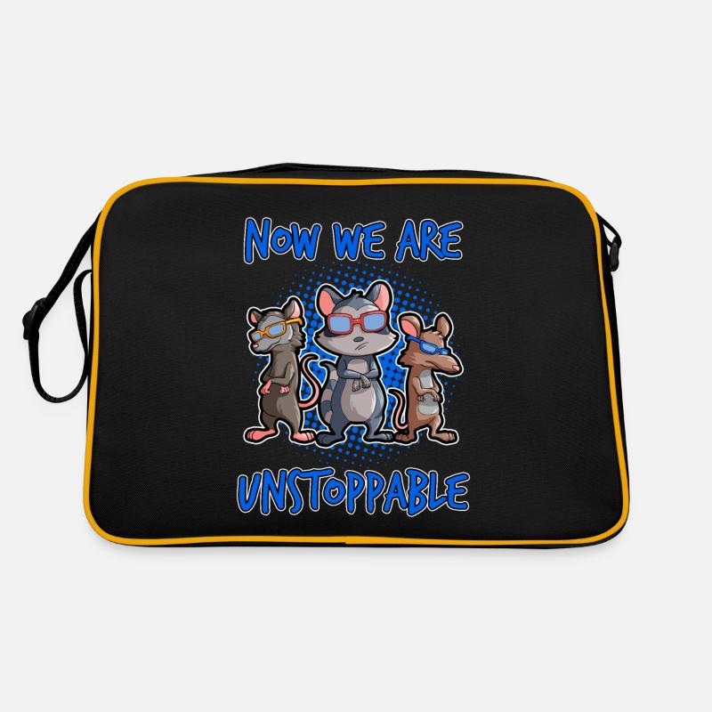 Possum design for opossum lovers and possum Retro Bag