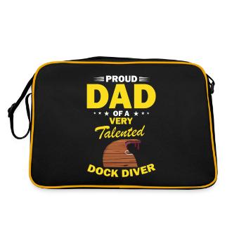 Sports nautiques pour chiens et sports nautiques pour chiens - Sac Retro - noir/or - Dos
