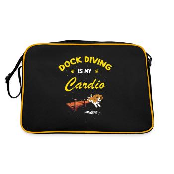 Sports nautiques pour chiens et sports nautiques pour chiens - Sac Retro - noir/or - Dos