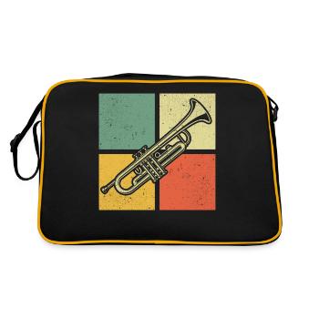 Trompettiste trompettiste Trompettiste - Sac Retro - noir/or - Dos