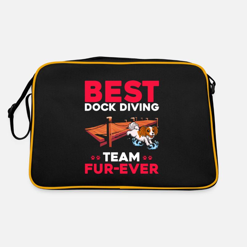 Dock Diving Design for Dog Jumping and Dock Dog Retro Bag