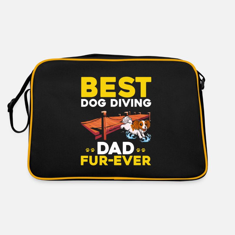 Dock Diving Design for Dog Jumping and Dock Dog Retro Bag