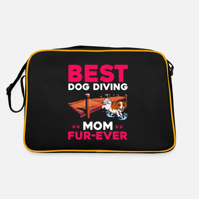 Dock Diving Design for Dog Jumping and Dock Dog Retro Bag