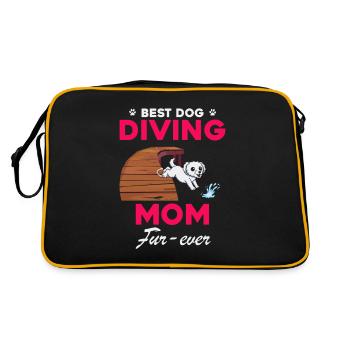 Sports nautiques pour chiens et sports nautiques pour chiens - Sac Retro - noir/or - Dos