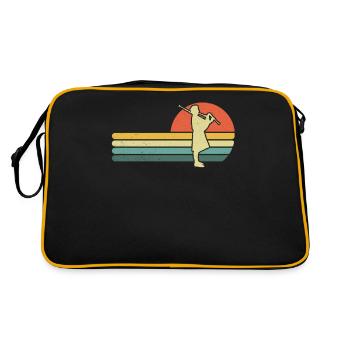 Bagpipes Bagpipes Bagpipe - Retro Bag - black/gold - Back
