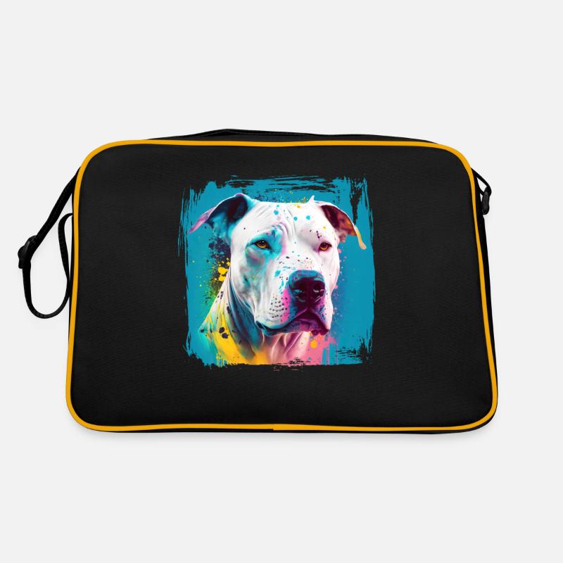 Dog saying Doberman design for dog lovers Retro Bag