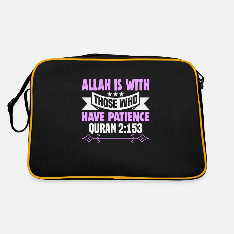Le verset du Coran L’Islam cite des textes musulmans Sac Retro