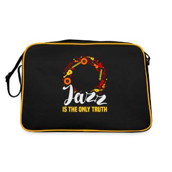 Musiciens d’orchestre de musique jazz - Sac Retro - noir/or - Dos