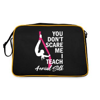 Aerial Silk Circus for Aerial Silk Performers - Retro Bag - black/gold - Back