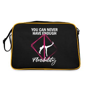 Aerial Silk Circus for Aerial Silk Performers - Retro Bag - black/gold - Back