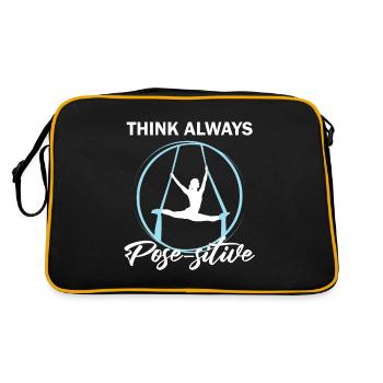 Aerial Silk Circus for Aerial Silk Performers - Retro Bag - black/gold - Back