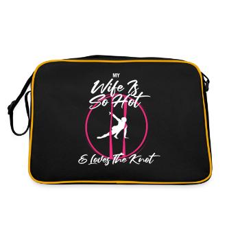 Aerial Silk Circus for Aerial Silk Performers - Retro Bag - black/gold - Back