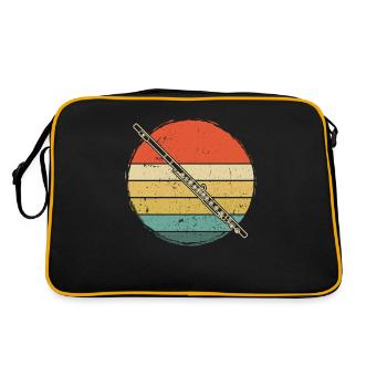 Flûtiste Flûtiste - Sac Retro - noir/or - Dos