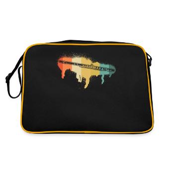 Flûtiste Flûtiste - Sac Retro - noir/or - Dos