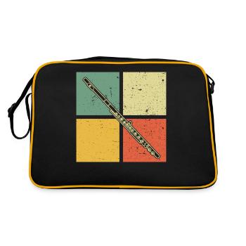 Flûtiste Flûtiste - Sac Retro - noir/or - Dos