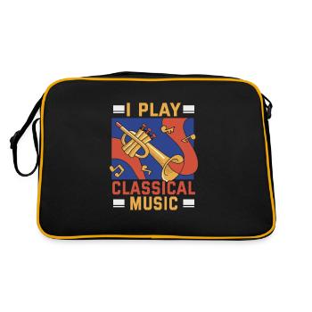 Musiciens d’orchestre de musique classique - Sac Retro - noir/or - Dos