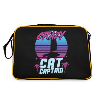 Catamaran Capitaine Voilier - Sac Retro - noir/or - Dos