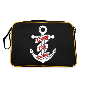Catamaran Capitaine Voilier - Sac Retro - noir/or - Dos