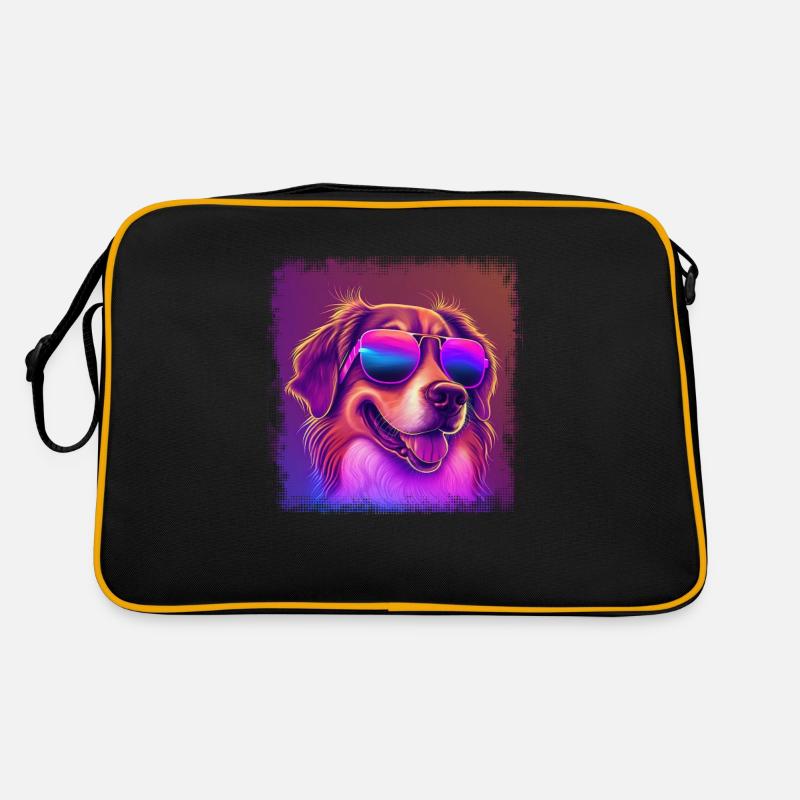 Hunde Australian Shepherd Hundeliebhaber Aussie Retro Tasche