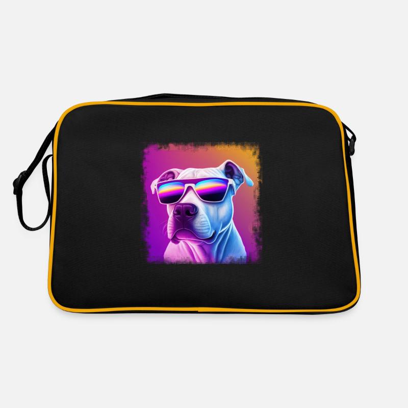 Dog saying Doberman design for dog lovers Retro Bag