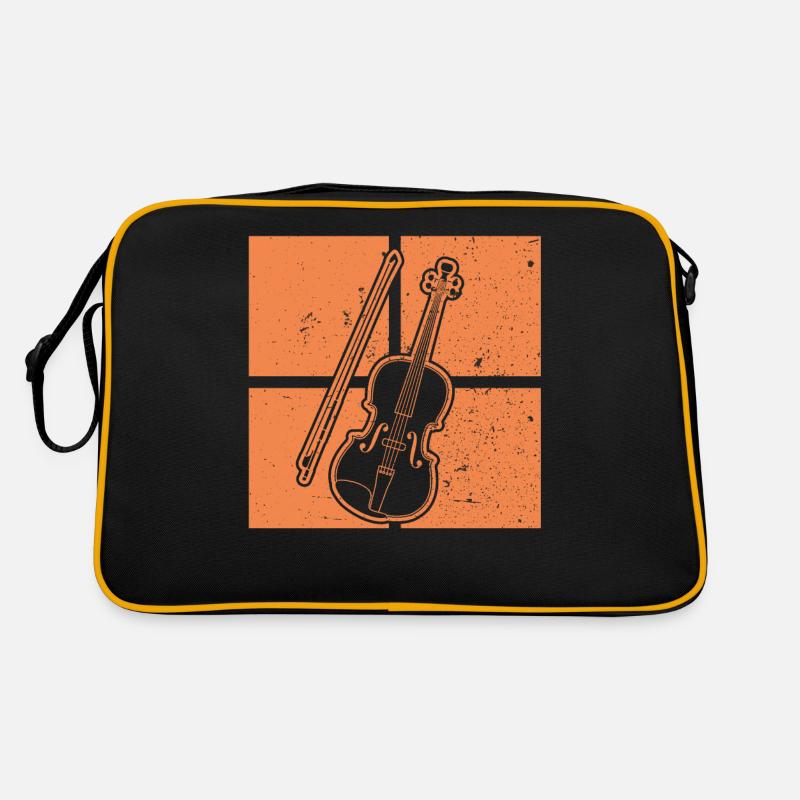 Violon Violoniste Violoniste Sac Retro