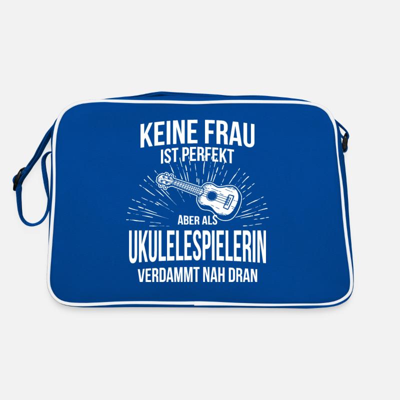 Ukulele Ukulele-Spieler Ukulelist Retro Tasche