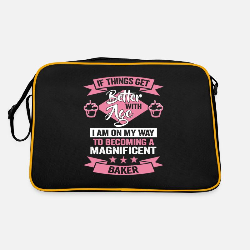Baker Anniversaire Hobby Baker Chef pâtissier Sac Retro