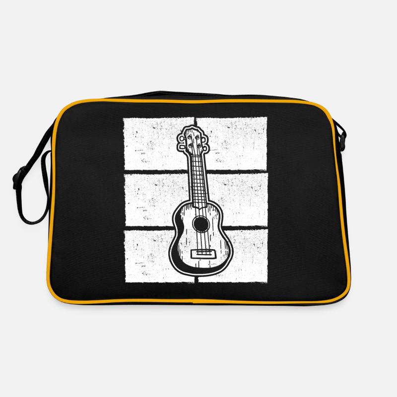 Ukulele Ukulele Player Ukulelist Retro Bag