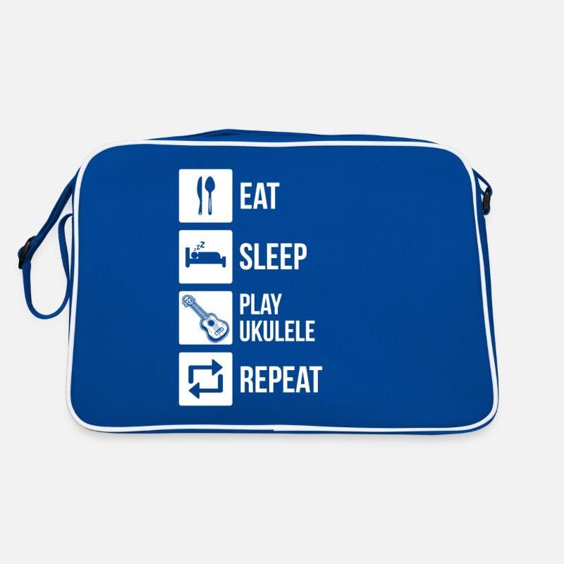 Ukulele Ukulele Player Ukulelist Retro Bag