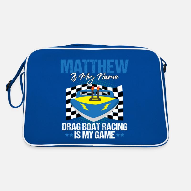 Conception de bateaux de course pour les courses de dragsters Sac Retro