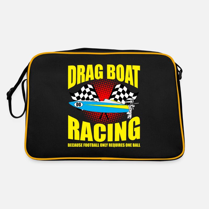 Conception de bateaux de dragster pour les plaisanciers de course Sac Retro